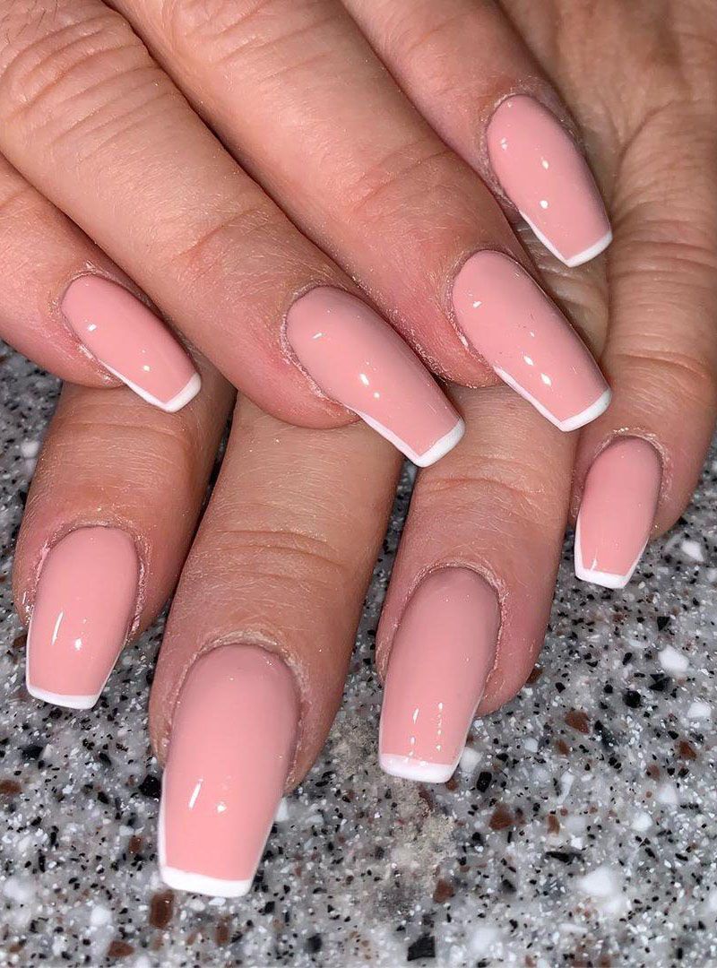 50 Trendy French Tip Nails You Must Try Style VP Page 45