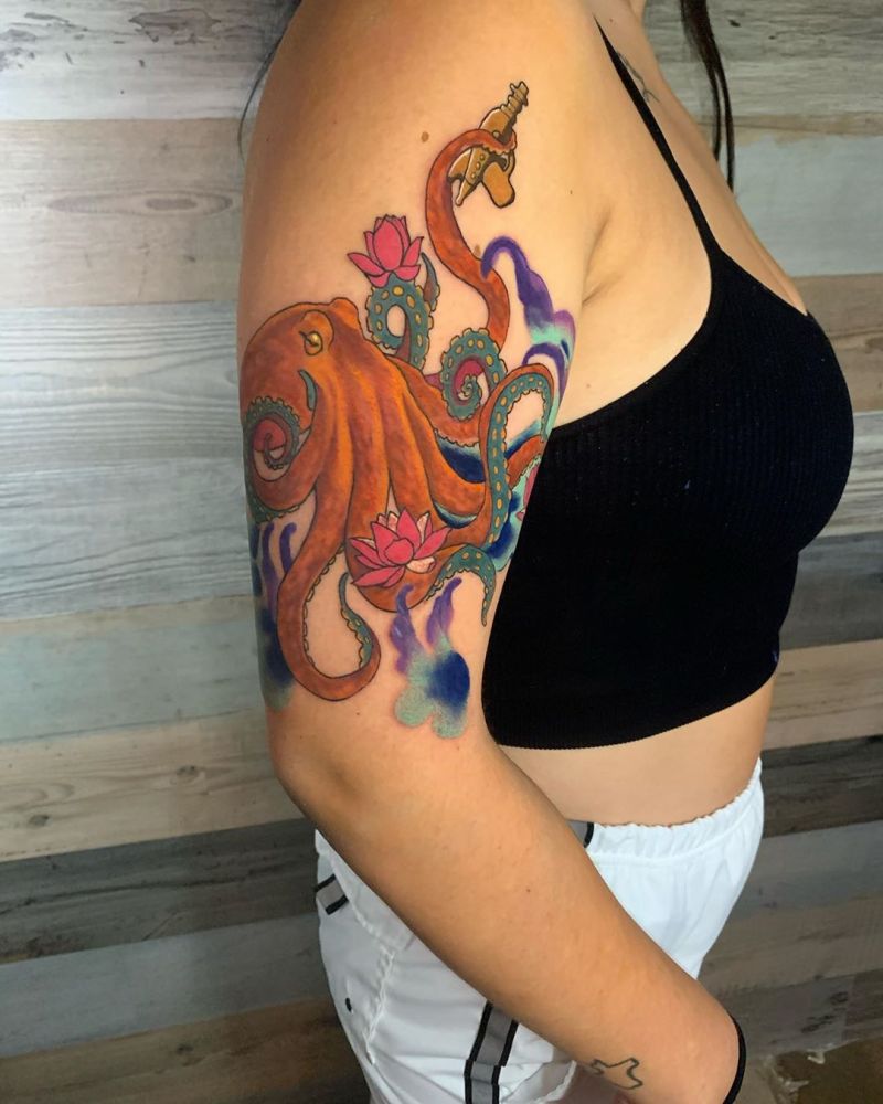 30 Creative Octopus Tattoos You Will Love