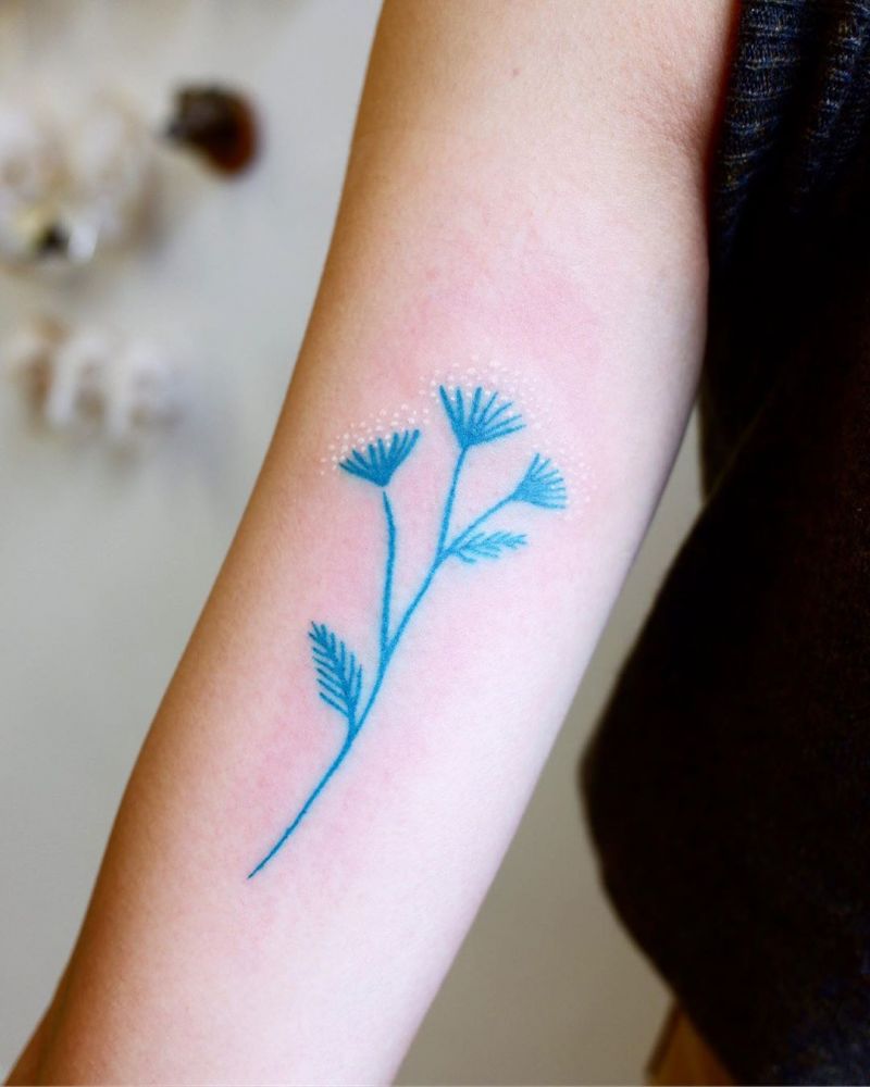 30 Pretty Yarrow Tattoos You Will Love