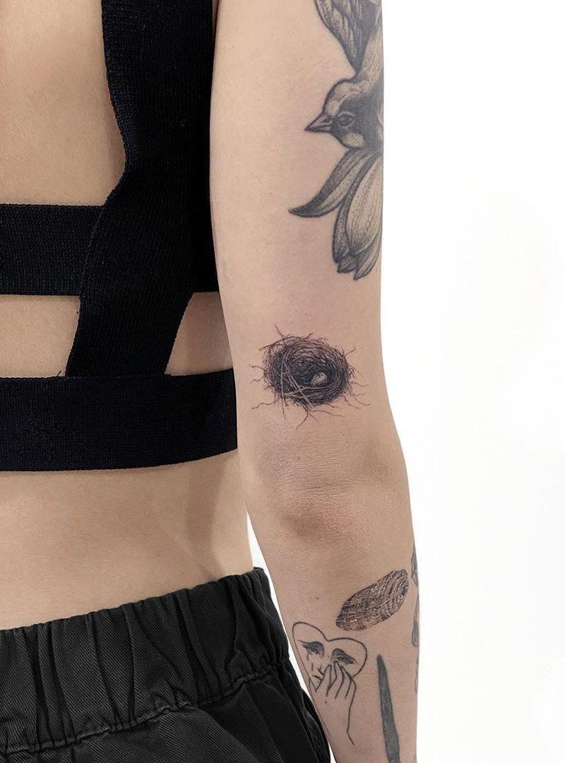 30 Pretty Nest Tattoos You Must Try