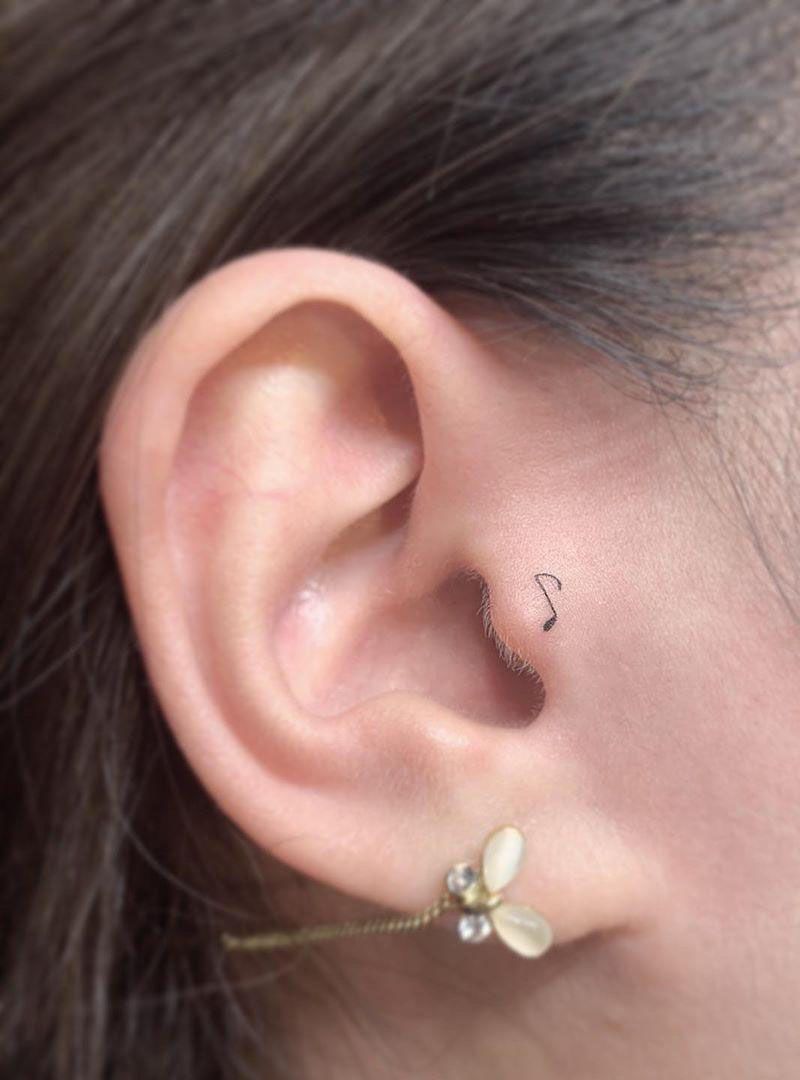 30 Unique Music Note Tattoos You Will Love