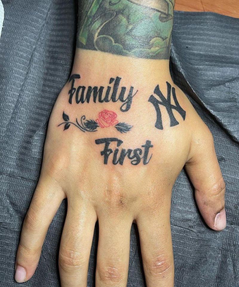 30 Pretty Family First Tattoos You Will Love