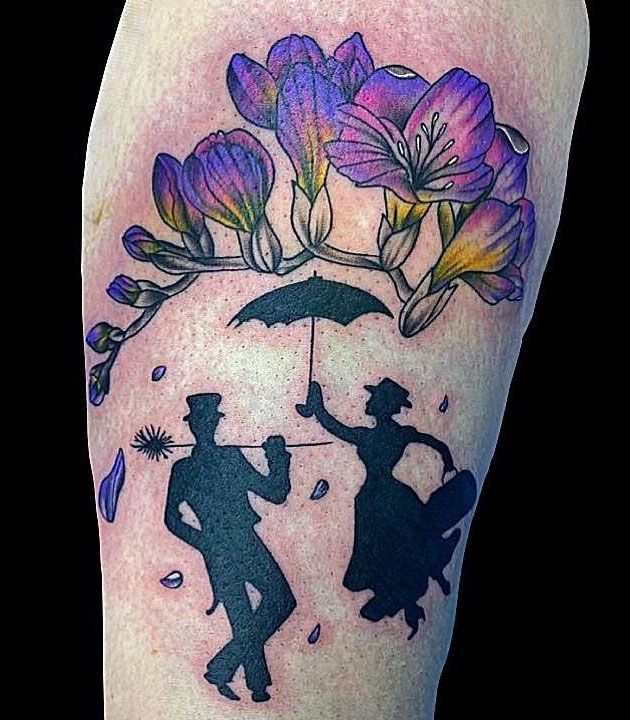 30 Pretty Mary Poppins Tattoos Give You Inspiration