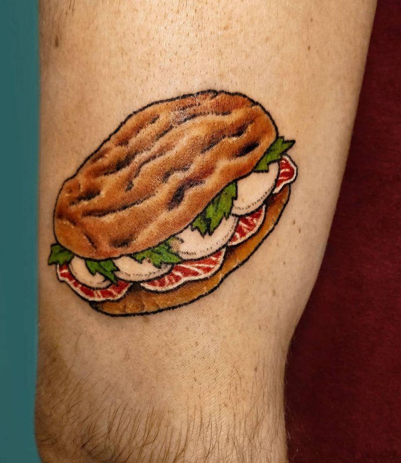 30 Unique Sandwich Tattoos for Your Inspiration