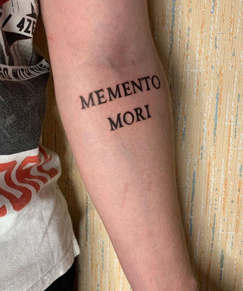 30 Unique Memento Mori Tattoos You Must Try Style VP Page 20