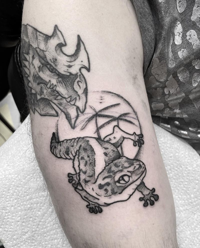 30 Exciting Gecko Tattoos You Must Love