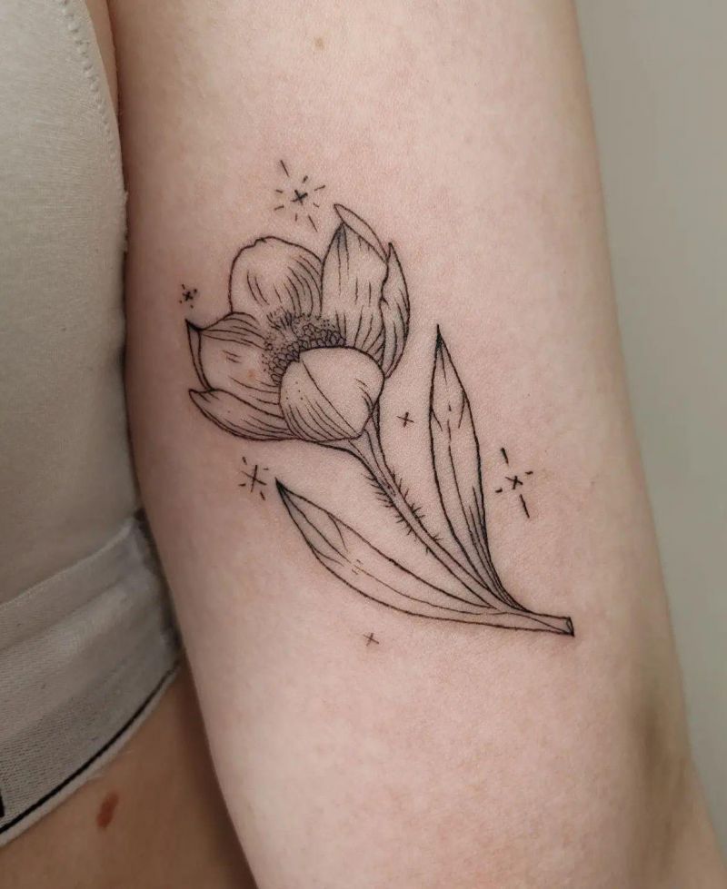 30 Pretty Crocus Tattoos You Must Love