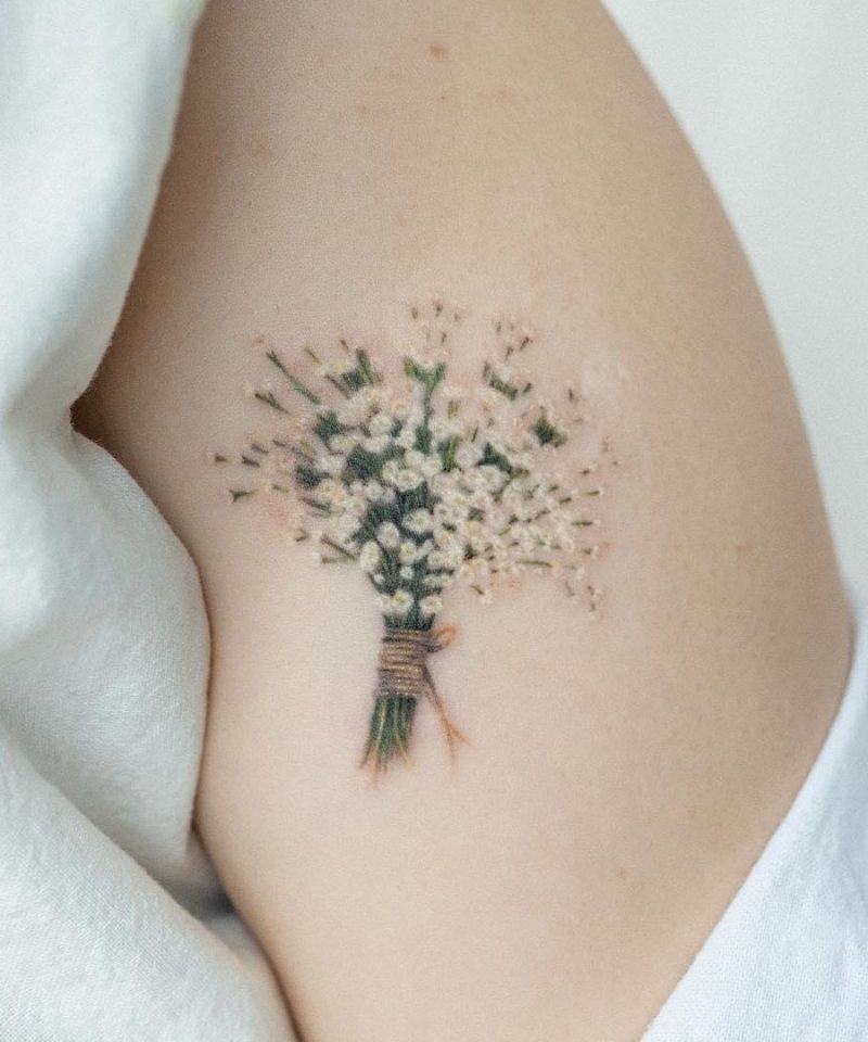 30 Pretty baby's breath Tattoos Tattoos You Will Love