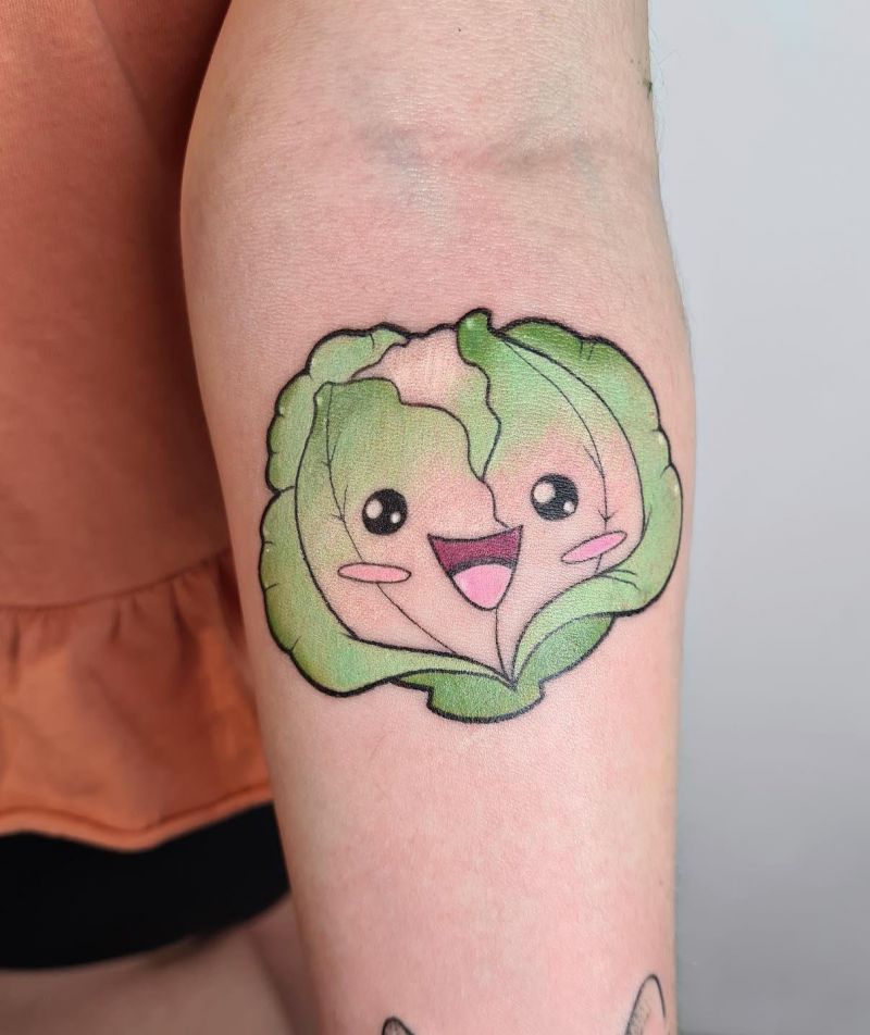 30 Unique Cabbage Tattoos You Can Copy