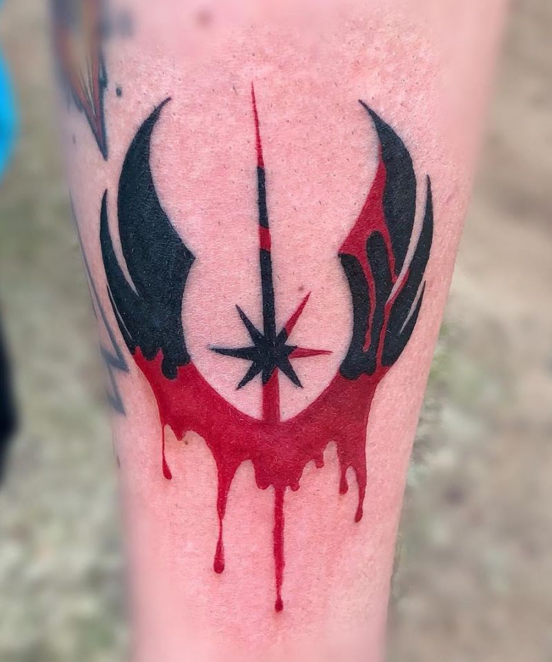 30 Amazing Jedi Order Tattoos to Inspire You