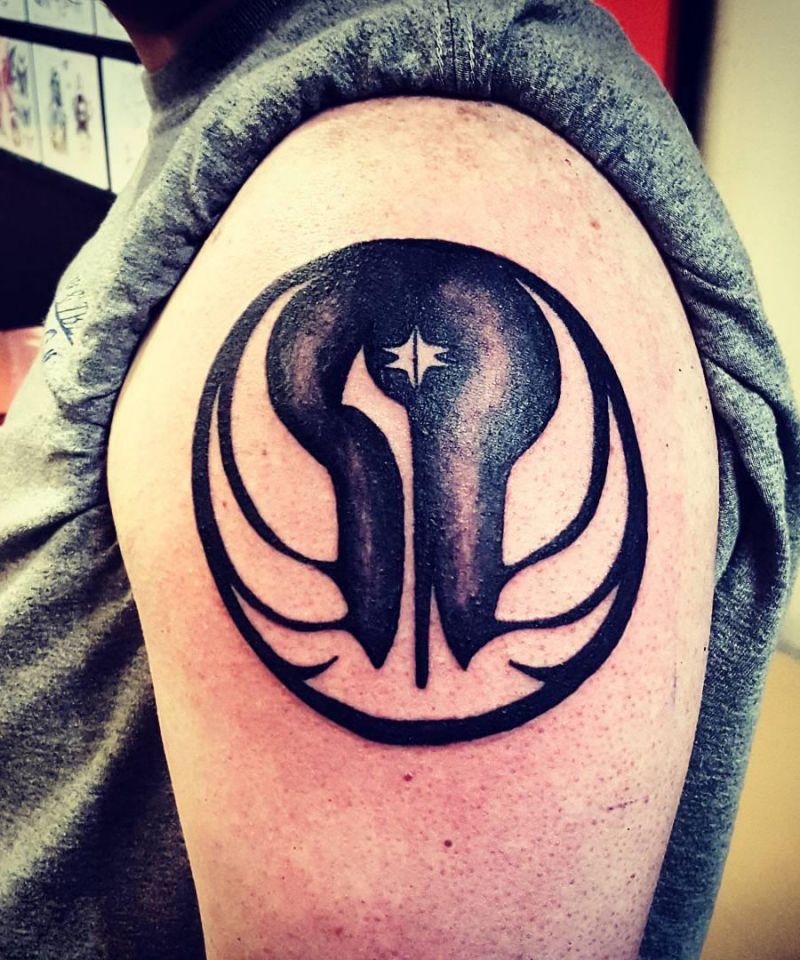 30 Amazing Jedi Order Tattoos to Inspire You