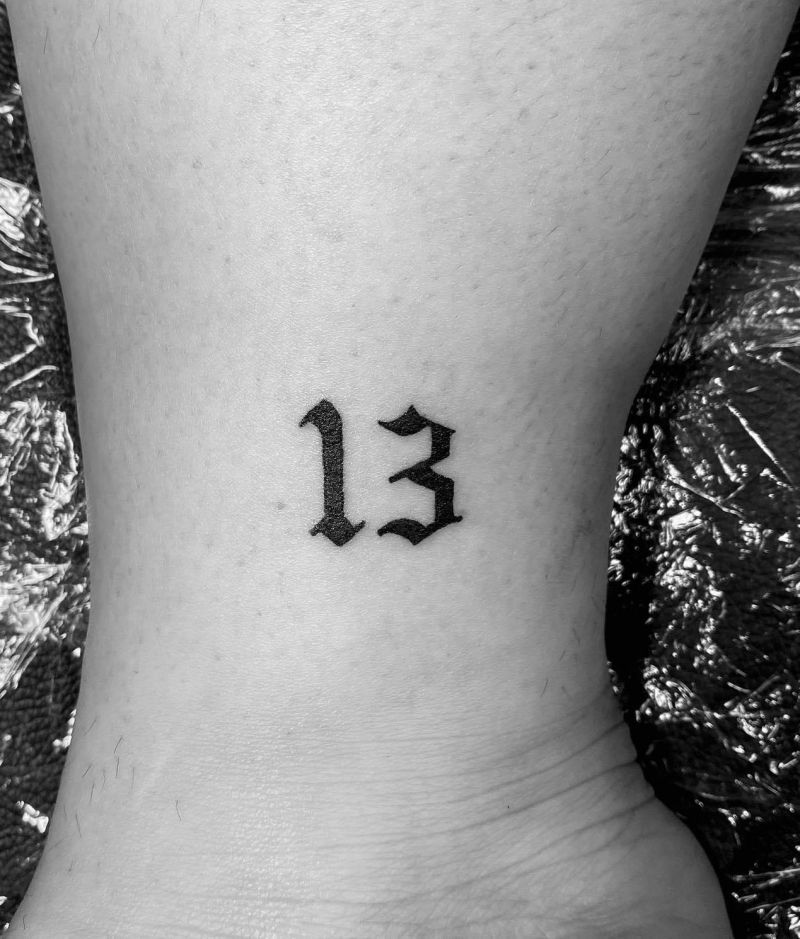 30 Unique 13 Tattoos For Your Next Ink