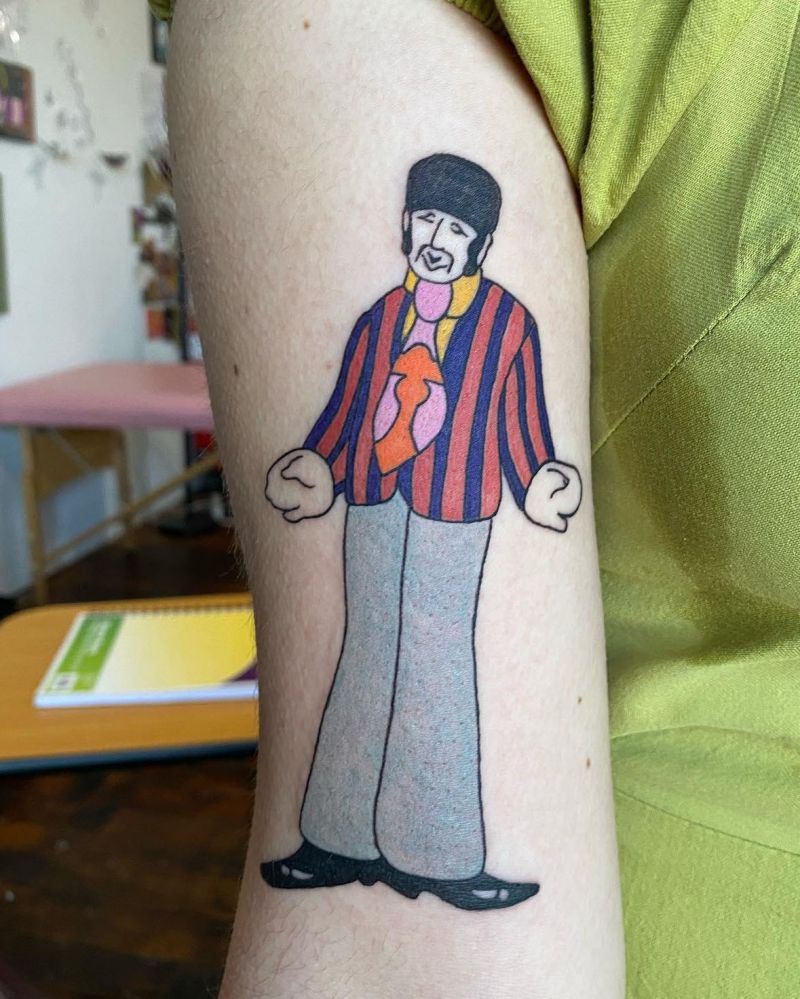 30 Cool Beatles Tattoos for Your Inspiration