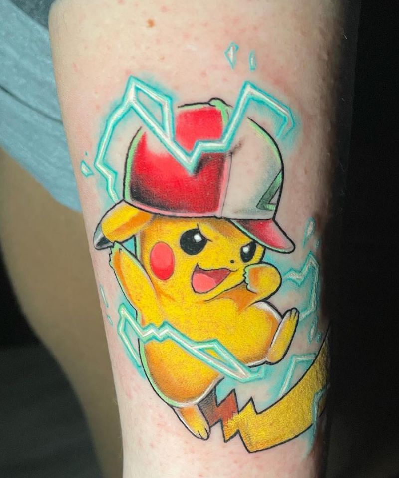 30 Cool Pikachu Tattoos You Can Copy