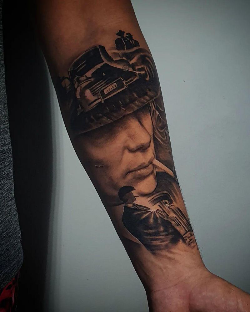 30 Excellent Peaky Blinders Tattoos You Must Love