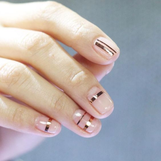 30 Easy and Beautiful Line Nail Art Designs | Style VP | Page 18