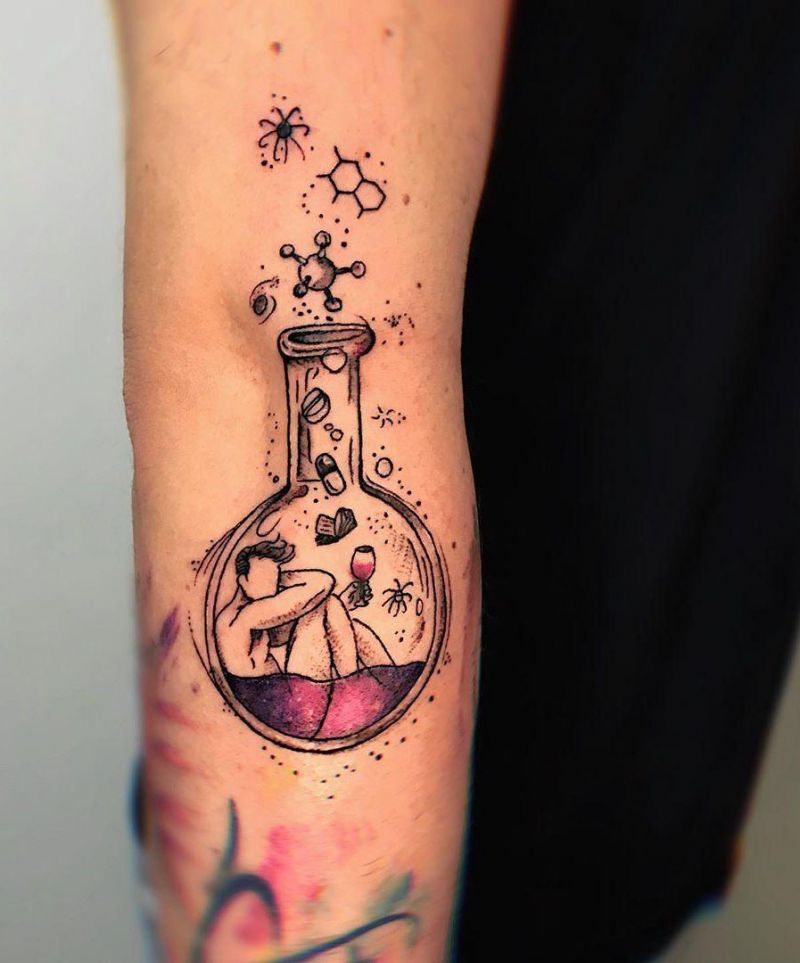 30 Elegant Chemistry Tattoos You Will Love | Style VP | Page 30